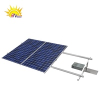 Kit de support de montage solaire photovoltaïque pour toit plat, trépied réglable en aluminium pour panneaux solaires - Vente en gros