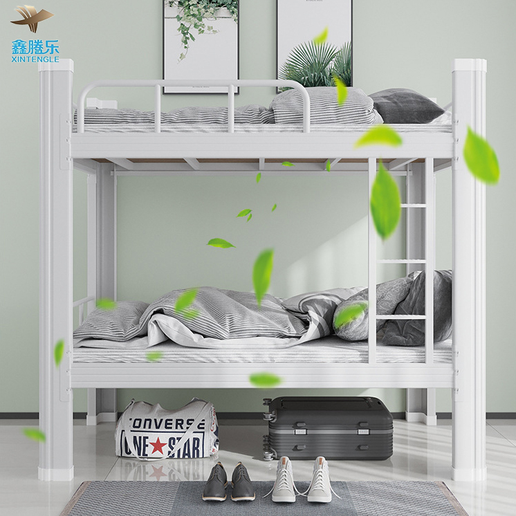 Square Tube Metal Bed Double Steel