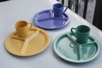 Usine Directe En Gros En Plastique Mélamine Coloré Gobelets avec Poignée pour Ménage Restaurant Hôtel