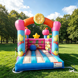 Lilytoys Châteaux gonflables commerciaux, structures de saut, châteaux gonflables à thème fruits - Product Image 1