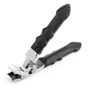 Coupe-ongles incurvés à grande ouverture, triple protection anti-éclaboussures, avec rangement intégré, pour personnes âgées, ongles épais, usage intensif - Product Image 2