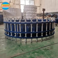 Joint de démontage télescopique à double bride en fonte ductile de grand diamètre DN1200 Ansi pour conduite de plomberie en acier inoxydable
