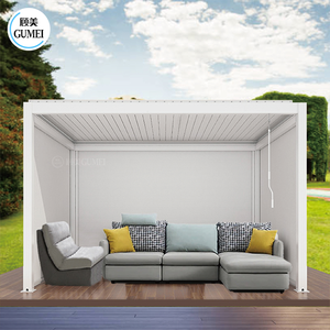 Pergola télécommandé en Aluminium, haut de gamme, étanche, personnalisé - Product Image 3