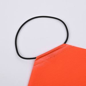 ธงความปลอดภัยสีส้มแดงขนาดเล็กแบบกำหนดเอง พิมพ์โลโก้ สำหรับรถบรรทุก รถพ่วง เพื่อความปลอดภัยในการจราจร - Product Image 3