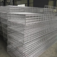 Canaux de câblage en treillis métallique légers de 5 mm de diamètre, conception à mailles ouvertes, pour un routage flexible des câbles