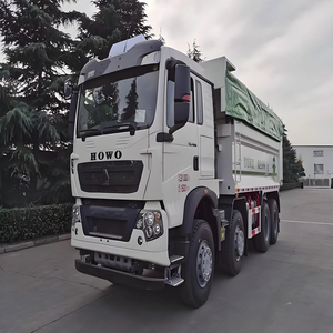 Camion benne HOWO à transmission intégrale automatique, nouveau modèle, avec benne en U et portes latérales, 8x8, moteur diesel 371-420 ch - Product Image 3