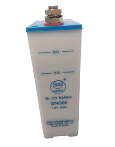 Batterie rechargeable au nickel-cadmium à décharge élevée GNG 90AH pour onduleurs et électro-aimants - Product Image 1