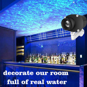 Lámpara de proyector de ondas oceánicas, iluminación de efecto ondulador de agua al aire libre, para Parque, centro comercial, paisaje, gobo - Product Image 4