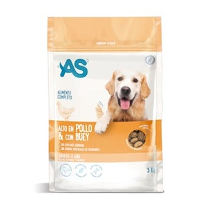 อาหารสุนัข รสไก่และเนื้อวัว AS 3กก. - Product Image 1