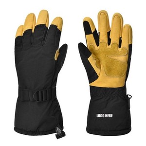 Gants chauds coupe-vent avec logo personnalisé, gants de sport d'extérieur épaissis - Product Image 1