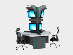 คอนโซลห้องควบคุมผู้ผลิตศูนย์คำสั่งโต๊ะควบคุมห้องควบคุมเฟอร์นิเจอร์เวิร์กสเตชันศูนย์คำสั่ง - Product Image 3