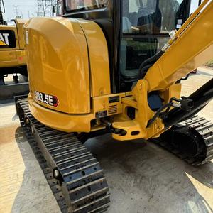 Cat303.5มือสองเครื่องขุดดินขนาดเล็ก303.5ไฮดราลิกตีนตะขาบมือสองน้ำหนักในการดำเนินงานที่3ton - Product Image 2