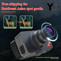 Télescope thermique à vision nocturne infrarouge HD 4K à faible luminosité pour une utilisation en extérieur, caméra thermique, appareil haute définition
