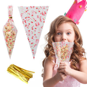 Sacchetti di plastica stampati all'ingrosso del sacchetto dei <span class=keywords><strong>dolci</strong></span> del OPP sacchetti dell'alimento della manica del Popcorn sacchetti di decorazione della torta della tubazioni della glassa della pasticceria - Product Image 5