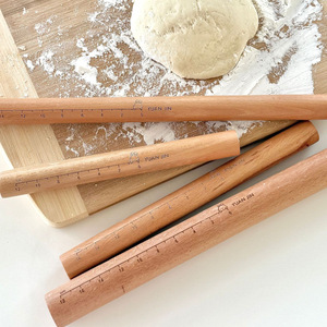 Rodillo de madera Yuanjin de 16 cm, 24 cm, 29 cm, 39 cm, rodillo antiadherente para masa, para hacer fideos, dumplings, herramientas para hornear - Product Image 4