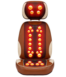 Cojín de masaje lumbar con refrigeración por infrarrojos, cojín de masaje lumbar con vibración eléctrica y calor para asiento trasero de acupuntura - Product Image 1