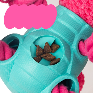 AFP Interactive Treat Hidden Pet Plush Toy Dispensador <span class=keywords><strong>de</strong></span> comida para perros Alimentador lento Fuga Dispensador <span class=keywords><strong>de</strong></span> comida para perros IQ Training - Product Image 3