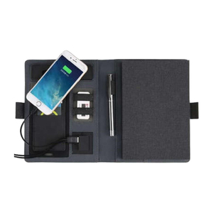 <span class=keywords><strong>Agenda</strong></span> Inteligente Todo en Uno Lork A5 2026 - Banco de Energía de 8000 mAh y Memoria USB de 8 GB - Organizador con Cubierta de Tela de Lujo - Product Image 2