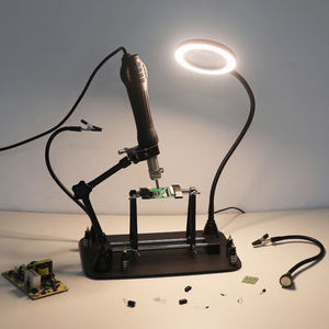 Abrazadera de soldadura ajustable, marco de soporte de PCB <span class=keywords><strong>para</strong></span> placa de circuito, herramienta de reparación de soldadura de placa base, rotación de 360 grados - Product Image 6