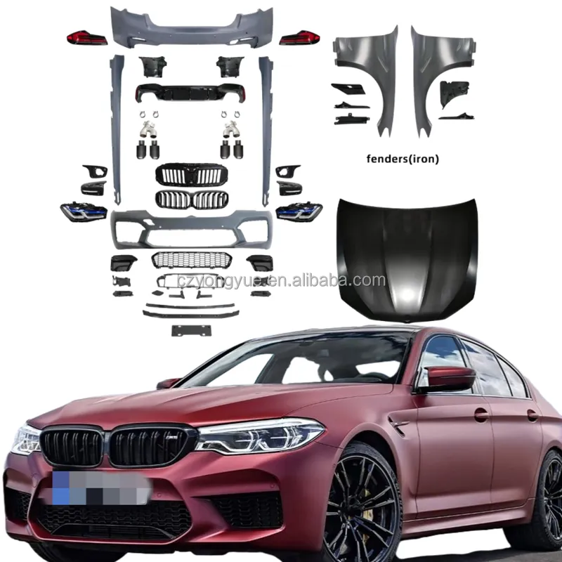 Carbon Fiber G30 Body Kit G38 Upgrade To M5 Lci Bodykit M Sports Body Kit for BMW 5 Series G30 G38 540 2017 2018 2019 2020 2021