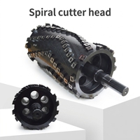 Tête de coupe hélicoïdale légère en spirale pour machines à dégauchir le bois industrielles personnalisées, outils à rouleaux et pièces de rechange pour le travail du bois