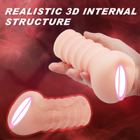 Masturbateur de poche réaliste pour hommes, en forme de vagin 3D, étanche, avec sensation de toucher réel, couleur personnalisée
