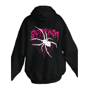 Sweat-shirt à capuche surdimensionné en coton lourd 100% avec logo personnalisé brodé en 3D, style streetwear pour hommes, fabriqué au Vietnam - Product Image 1