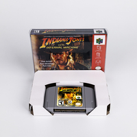 Boîtier de jeu vidéo pour N64 64 Diddy Kong Racing, rétro, haute qualité, NTSC USA, ABS, autocollants anglais, skins