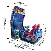 Manège de simulation dynamique 4D Dragon Knight Commercial |   Plateforme de mouvement à double axe et système de jeu multi-genres