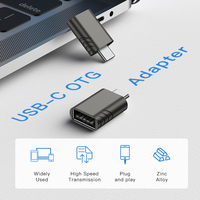 Adaptor USB C Male To A Female 3.0 Adaptor Tipe C untuk OTG USB