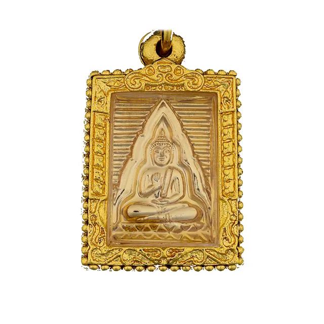 Best Collection Amulet Pendant Thai Buddha Amulet From Thailand Phra Somdej Wat Rakhang Model 151 Year With Necklace