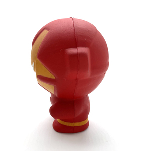 ของเล่นบีบคลายเครียดรูปฮีโร่หุ้มเกราะสีแดงแบบใหม่ ทำจากโฟม PU เด้งกลับเร็ว รับทำโลโก้ตามสั่ง สำหรับแจกเป็นของที่ระลึกในงานโฆษณา ของชำร่วยงานปาร์ตี้ ของขวัญสำหรับเด็ก - Product Image 3