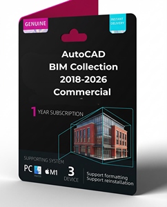 Özelleştirme AutoCAD BIM Koleksiyonu Ticari 1 Yıllık Lisans DVD Disk Kurulumu Ücretsiz Kargo - Product Image 1