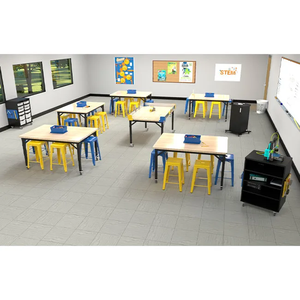 Brikley HPL Tops Trường Giáo viên bàn nhỏ gọn <span class=keywords><strong>Laminate</strong></span> nghiên cứu bảng Phenolic bàn ăn cho học sinh lớp đồ nội thất - Product Image 4