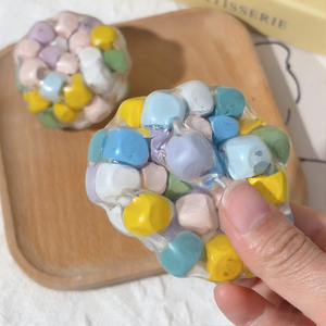 ของเล่นไม้ TPR แบบใหม่ ทำมือ เสียงกรอบๆ สร้างบรรยากาศ ASMR บรรเทาความวิตกกังวล ของขวัญสำหรับเด็ก - Product Image 4