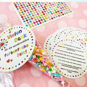 Étiquettes en papier pour cadeaux de remerciement, impression 4 couleurs, pour fêtes de remise des diplômes, 8-13 ans, vente en gros - Product Image 5