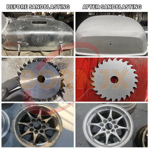 <span class=keywords><strong>Cabine</strong></span> de <span class=keywords><strong>sablage</strong></span> fermée manuelle à sec avec système de collecte des poussières intégré pour le décapage de la rouille et la décapage de la peinture sur métal - Product Image 6