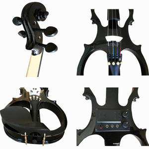 Violines Electrónicos Negros y Blancos, Precios Profesionales, Violín 4/4 al por Mayor - Product Image 4