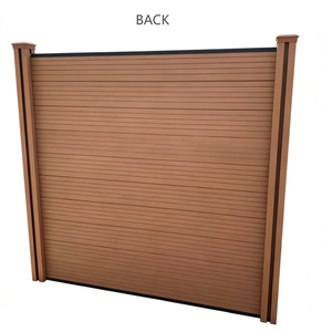 Clôture extérieure pour l'intimité, design haute confidentialité, <span class=keywords><strong>isolation</strong></span> acoustique, clôture de <span class=keywords><strong>jardin</strong></span>, panneaux de clôture WPC, composite bois-plastique - Product Image 3