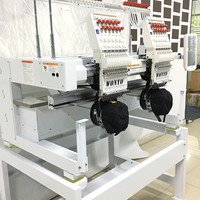 Nouvelle machine à broder informatisée automatique avec écran tactile de 10 pouces, 1000 SPM, haute vitesse, courroie italienne, pour débutants