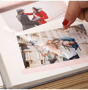 Custom fodera di lino autoadesiva 4x6 <span class=keywords><strong>Album</strong></span> fotografico produttore Multi-colore matrimonio bambino famiglia Scrapbook libro di memoria fornitore - Product Image 6
