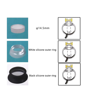 Instruments ophtalmiques, lentilles grossissantes chirurgicales, lentilles convexes et concaves, lentilles grand angle, lentilles doublement concaves, prismes - Product Image 5