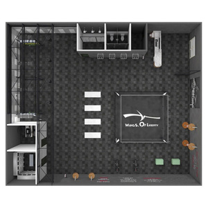 รูปแบบการต่อสู้ชกมวย MMA <span class=keywords><strong>มวย</strong></span>ไทยดีไซน์แบบสโมสรทำจากยางและวัสดุ PU <span class=keywords><strong>ที่</strong></span>ทนทาน - Product Image 3