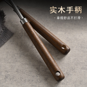 Stainless Steel Cooking Spoon Set 201 Steel Long Handle For Soup Ladle And Wok Stirring Kitchen Utensils - Product Image 3