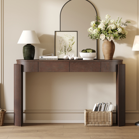 Espresso + Solid Wood+MDF