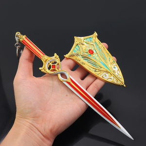 Baldur's Gate Toys Épée en alliage de zinc 22cm <span class=keywords><strong>et</strong></span> <span class=keywords><strong>bouclier</strong></span> 11cm Total 138g Suit - Product Image 6