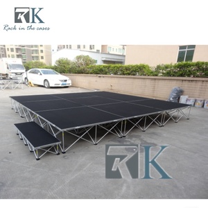 Indoor Outdoor Stage Portable Aluminum Stage Platform Plywood Stage Board for <b>Wedding</b> Concert Press Conference - Product Image 3