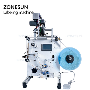 ZONESUN SL-130 Rượu Đúp Side Sticker Vòng Nước Bán Tự Động Kỹ Thuật Số Nhãn Chai Máy In Cho Chai Nhựa - Product Image 6
