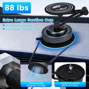 <b>Magnetic</b> <b>Phone</b> <b>Holder</b> Aluminum Suction Cup Stand 360 Degree Rotation - Product Image 4