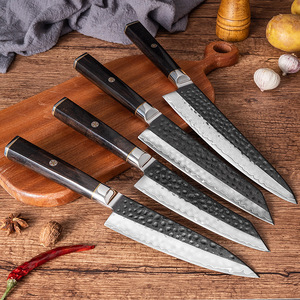 Cuchillo <span class=keywords><strong>de</strong></span> Chef Forjado en Damasco VG10 con Mango <span class=keywords><strong>de</strong></span> Madera, Herramienta <span class=keywords><strong>de</strong></span> Cocina <span class=keywords><strong>de</strong></span> Alta Afilación <span class=keywords><strong>para</strong></span> Cortar <span class=keywords><strong>Carne</strong></span> y Pan, Tipo Cuchillo <span class=keywords><strong>de</strong></span> Pelar - Product Image 2